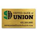 Brushed Gold Business Card Magnet